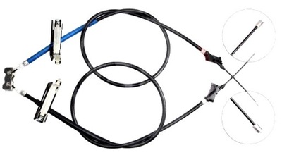 CABLE FRENOS DE MANO FORD FOCUS 98-01 BEBNY  