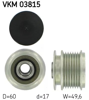 RITINĖLIS GENERATORIAUS DB W202,W204 02- /SKF/ VKM 