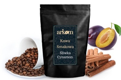 Kawa smakowa - Śliwka - Cynamon 50 g