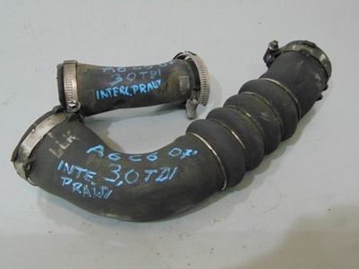 Wąż труба інтеркулер права audi a6 c6 3.0 tdi фото №1