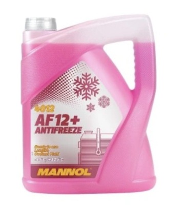 Mannol Płyn do chłodnic Af12 G12 5L Różowy