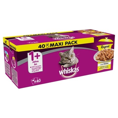 Whiskas Karma pełnoporcjowa potrawka 3,4 kg