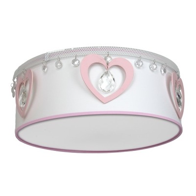 LAMPA SUFITOWA LED HEART 2xE27