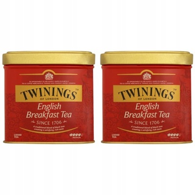 Twinings Herbata czarna English Breakfast 200g