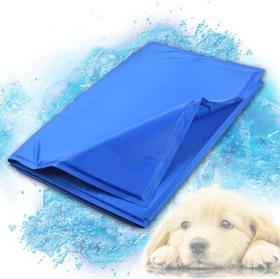 Unizoo mata dla psa odcienie niebieskiego 40 cm x 30 cm