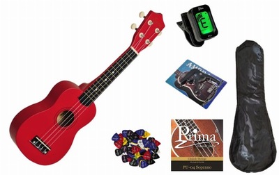 MEGA PROMO-UKULELE SOPRANOWE+ AKCESORIA ZESTAW XXL