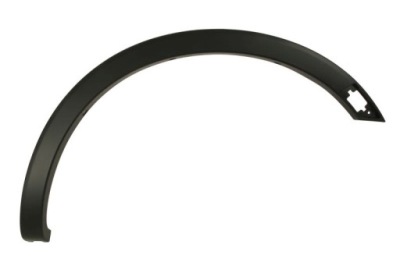 Молдинг na крила перед права чорний ford ranger 11.2018- фото №1