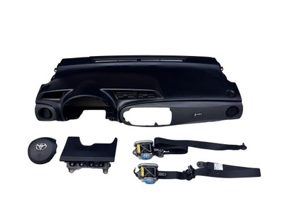 Toyota yaris iii консоль подушка безопасности комплект фото №1