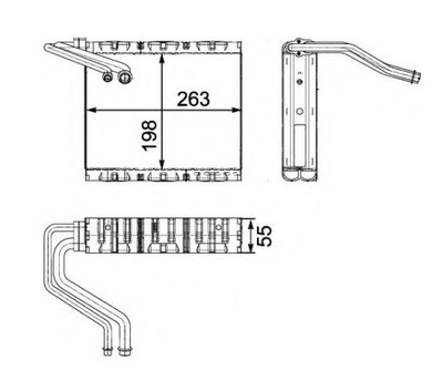 VAPORIZADOR DE ACONDICIONADOR VOLVO S80 06- NRF  