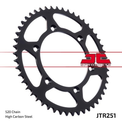 PINION GEAR PROPULSION REAR REAR 51 TEETH YAMAHA WR 250 F YZ 250 F FX YZ 450 F  