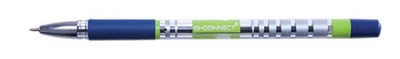 Długopis żelowo-fluidowy Q-CONNECT 0,5mm niebieski