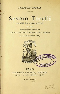 Severo Torelli 1884 r