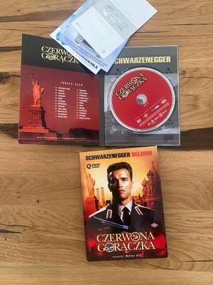 RED HEAT - CZERWONA GORĄCZKA - ARNOLD SCHWARZENEGGER - DVD