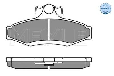 КОЛОДКИ HAM. DAEWOO T. MUSSO 0252323714 MEYLE