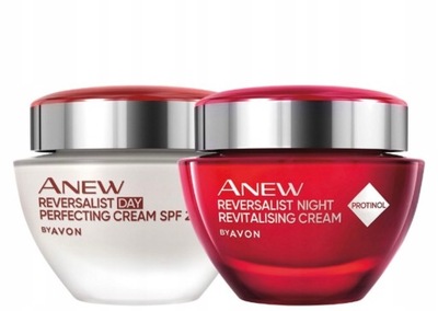 Avon Zestaw Anew Reversalist 2x krem z Protinolem