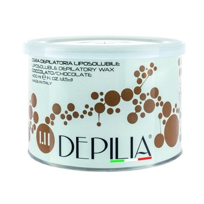 Depilia Wosk do depilacji puszka czekoladowy 400ml