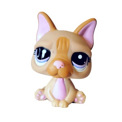 LPS Littlest Pet Shop pies piesek BULDOG FRANCUSKI #1896
