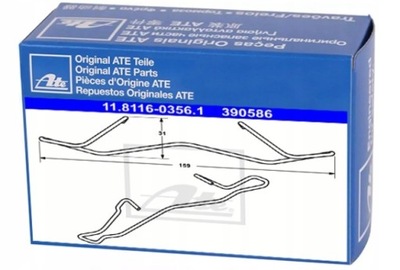 Пружини супорт гальмівний do renault arkana captur clio duster express фото №1
