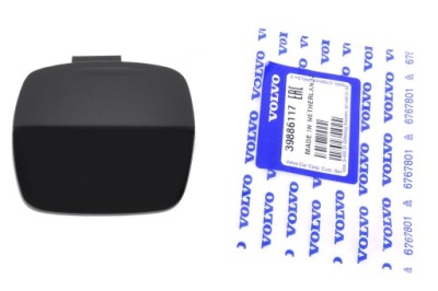 Заглушка вушко буксирувальний бампер задня volvo v50 фото №1