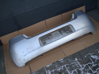 Toyota yaris ii 06-09 бампер задний лак 1e7 фото №1