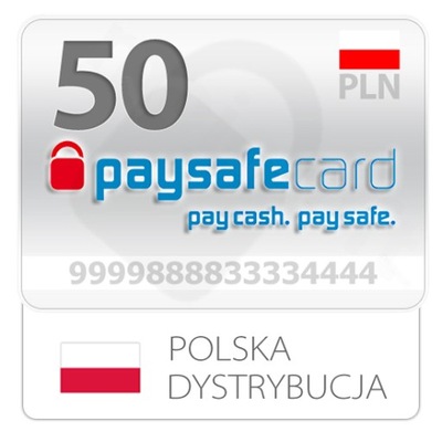 PAYSAFECARD 50 zł KOD PIN PSC