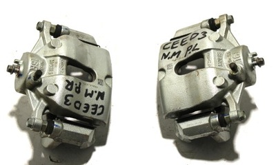 Kia ceed iii 3 суппорт тормозной суппорт перед фото №1