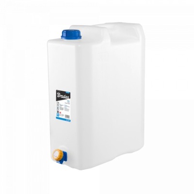 KANISTER 20L NA WODĘ Z KRANEM BRADAS KTZ20