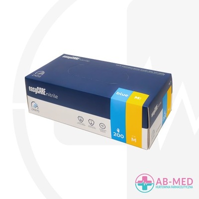 RĘKAWICE NITRYLOWE easyCARE M 200 szt