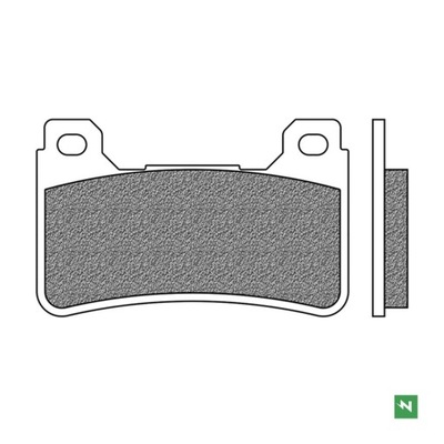 NEWFREN ZAPATAS DE FRENADO PARTE DELANTERA KH390 (TOURING SINTER) ()  