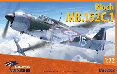 Bloch MB.152C1 Dora Wings 72028 skala 1/72