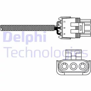 Sonda lambda ES10969-12B1 DELPHI