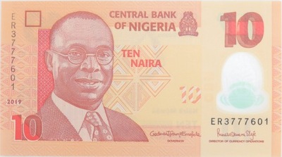 10 Naira - Nigeria - 2022 rok - UNC