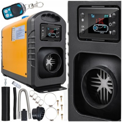 Обігрівач стояночний обігрівач автомобільна na ropę webasto 12v дизель lcd фото №1