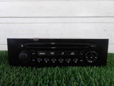 Peugeot rcz 10-15 радіо заводський cd 96766653xn оригінальний номер фото №1