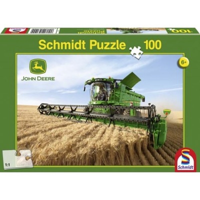 Puzzle z traktorem John Deere S690