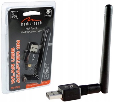 KARTA SIECIOWA WIFI USB WI-FI ADAPTER ANTENA