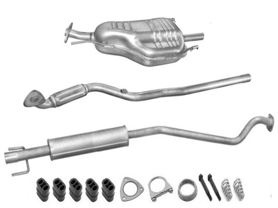 OPEL ASTRA 2 G / 1.4 (1389CM) HATCHBACK (2000R-2003R) SILENCIADORES + MAX JUEGO  