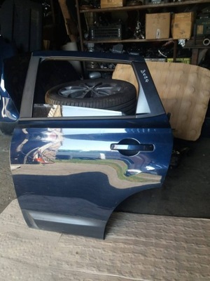 Nissan qashqai j10 дверь левая задняя bw9g фото №1