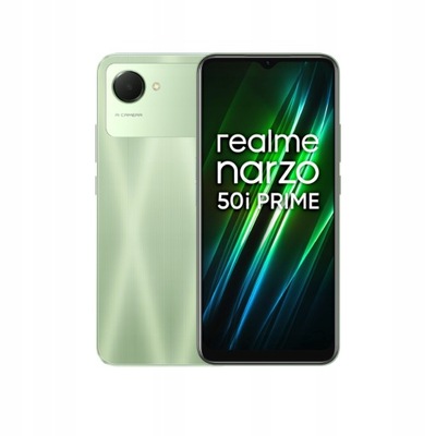 Smartfon realme narzo 50i Prime 4/64GB 6,5" 60Hz 8Mpix Zielony