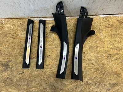 Накладки захист поріг bmw x6 g06 m50 фото №1