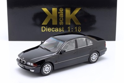 KK SCALE BMW 528i (E39) Sedan 1995 Black metallic 1:18