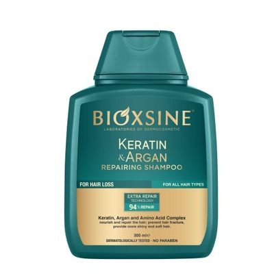 Keratin&Argan regenerująco - nawilżający szampon