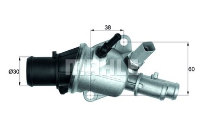 MAHLE TERMOSTATAS ALFA-ROMEO FIAT LANCIA 