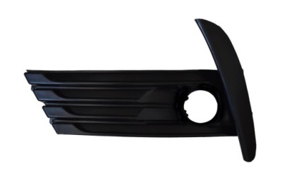 Toyota corolla e17 рестайлинг  2017-2019 решётка заглушка рамка противотуманной фары бампера l фото №1