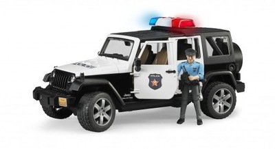 JEEP WRANGLER RUBICON POLICJA BRUDER 02526