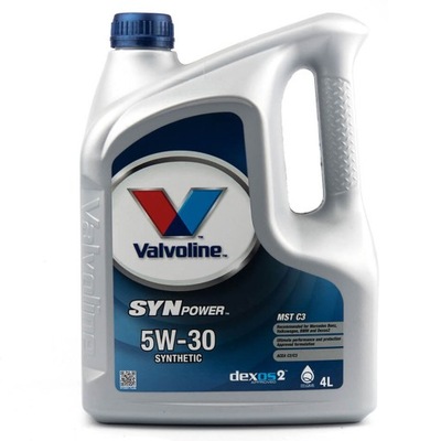 VALVOLINE SYNPOWER MST C3 5W30 4L