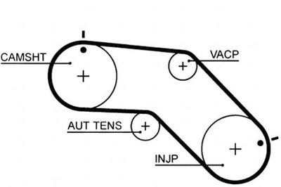 Gates 5504xs ремень распределительного вала фото №1