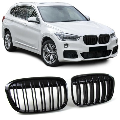 NERKI РЕШЁТКА РЕШЁТКА BMW X1 F48 M-PERFORMANCE BLACK