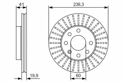 DISC BRAKE 0 986 479 S98  