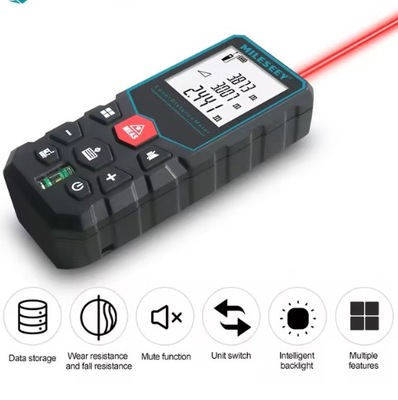 Dalmierz laserowy cyfrowy Mileseey X5 80m